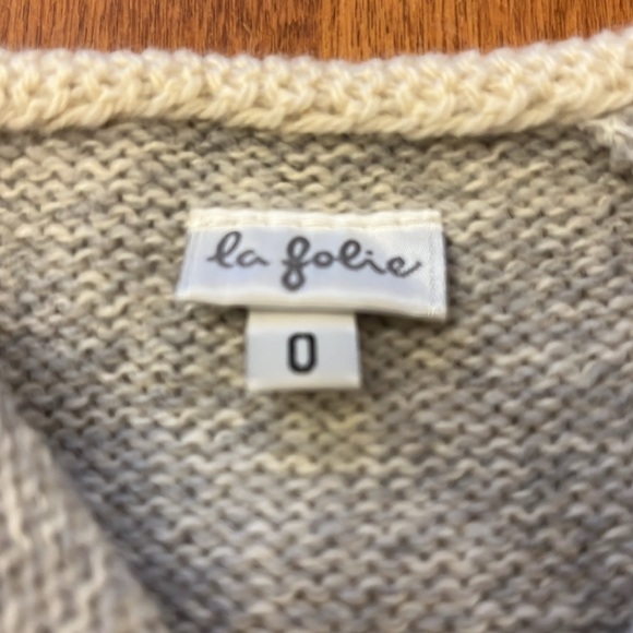 Baby Cardigan:  color: Grey.  Great for a baby boy or girl! - Picture 2 of 4